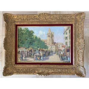 L.raoul Guiraud   Le Marché De La Madeleine à Béziers  